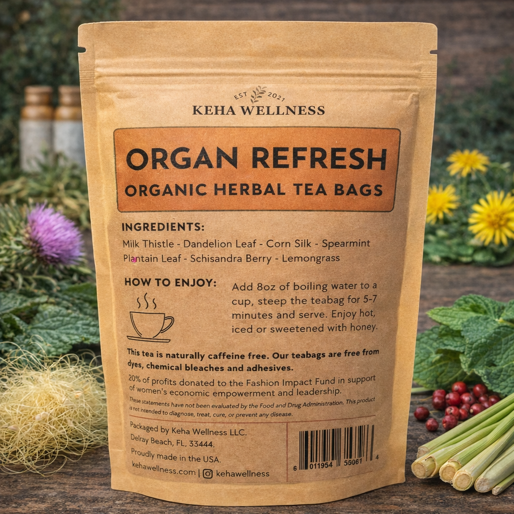 Organ Refresh Organic Herbal Tea Bags