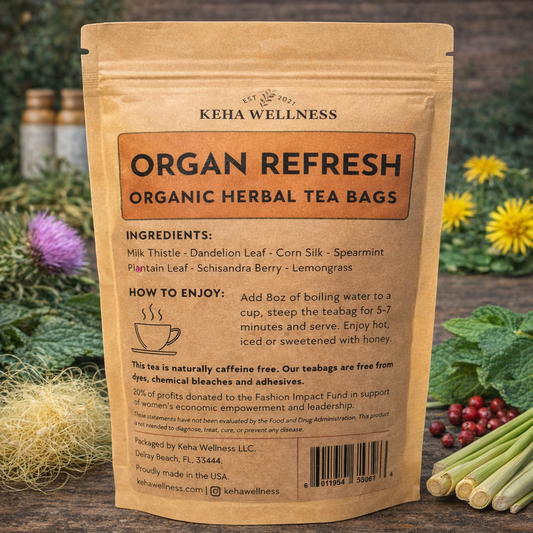 Organ Refresh Organic Herbal Tea Bags