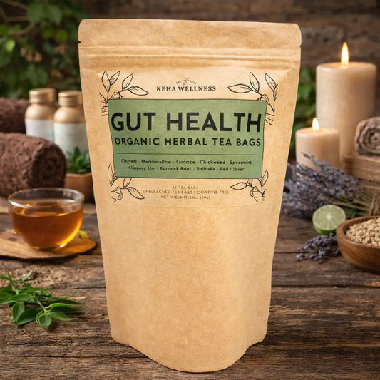 Soothing Gut Tea: A Slippery Elm & Marshmallow Root Herbal Ritual for Digestive Comfort