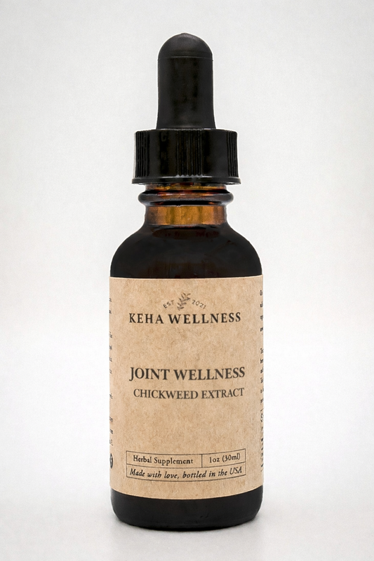Joint Wellness Tincture — Chickweed Extract | Organic Herbal Comfort Support