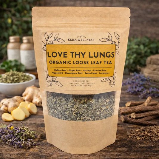 Breathe Herbal Tea Loose Leaf - Mullein & Elecampane