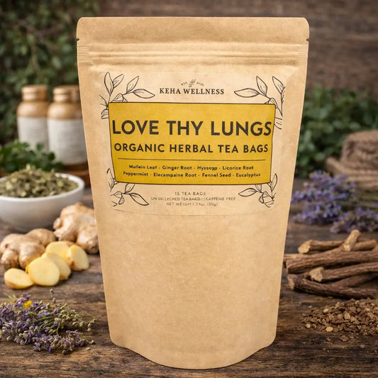 Breathe Herbal Tea Bags - Mullein & Elecampane
